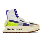 Sankuanz White Chunky Protector Sneakers
