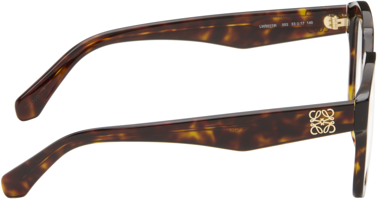 LOEWE Brown Anagram Glasses