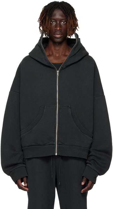 Photo: Entire Studios Black Full Zip Hoodie