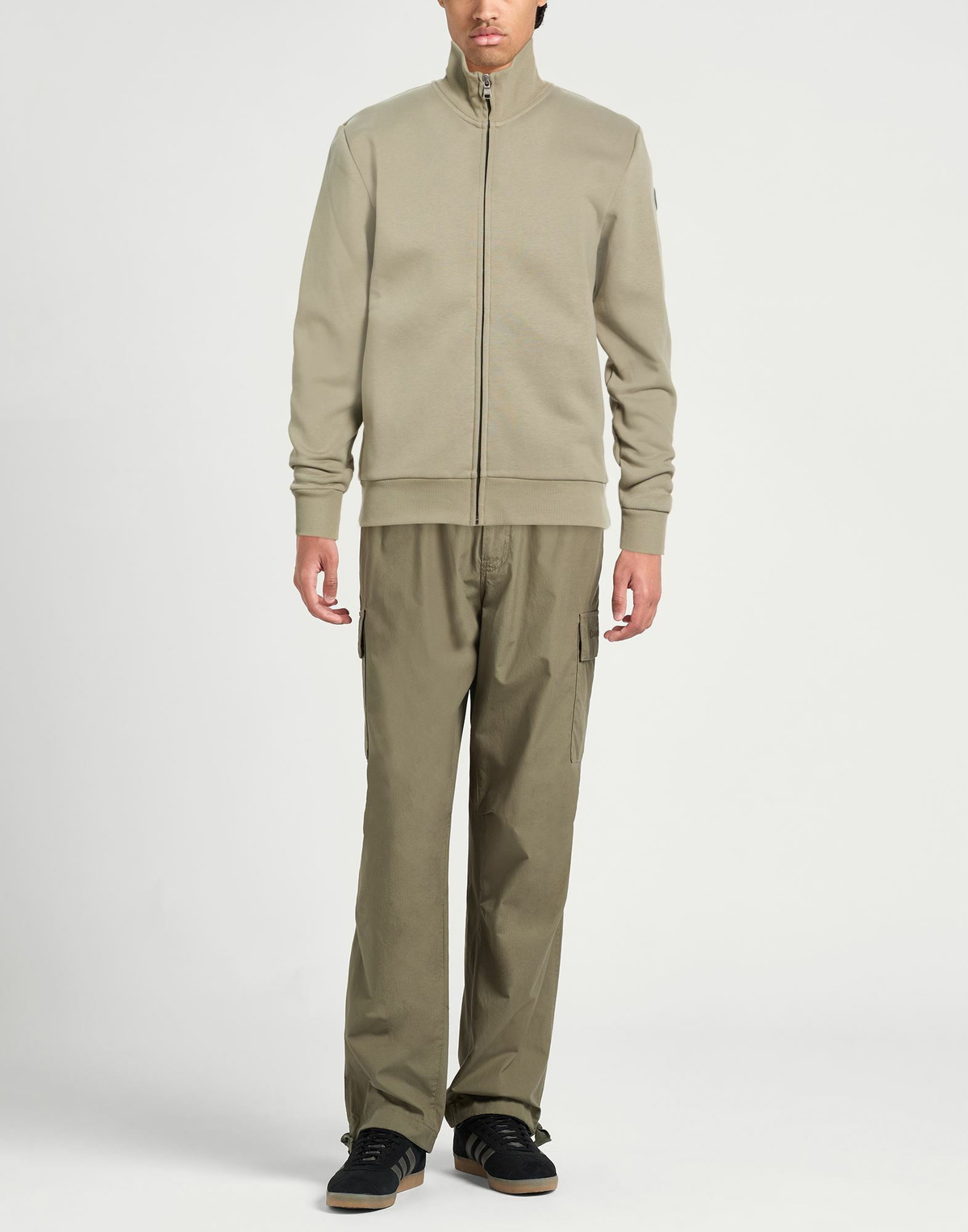 Colmar Mens Sweatshirt in Sage green