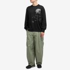 MASTERMIND WORLD Men's Loopwheel Logo Crew Sweatshirt in Black
