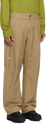 Arc'teryx Khaki Cronin Trousers