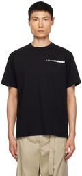 sacai Black 'Interstellar' T-Shirt