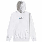 Butter Goods Men's Leaf Classic Logo Hoody in Ash Grey