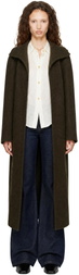 KHAITE Khaki Romare Coat