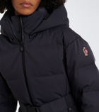 Moncler Grenoble Tolima belted down ski jacket