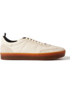 OFFICINE CREATIVE - Leather and Suede Sneakers - Neutrals