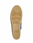 KENZO PARIS - 20mm Marine Cotton Boat Loafers