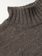 Margaret Howell - MHL Wool Mock-Neck Sweater - Brown