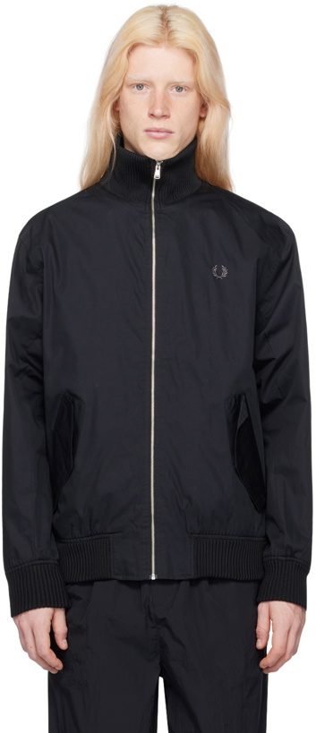 Photo: Fred Perry Black Tennis Jacket