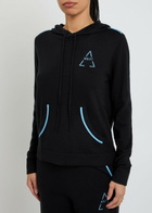 AN-Y1 H Vita Fine-knit Hooded Cashmere Jumper Black