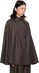 colbo Brown Cape Coat