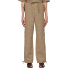 Lemaire Tan Drawstring Judo Trousers
