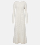 Lisa Yang Nyla cable-knit cashmere maxi dress