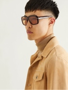 TOM FORD - Round-Frame Acetate Sunglasses