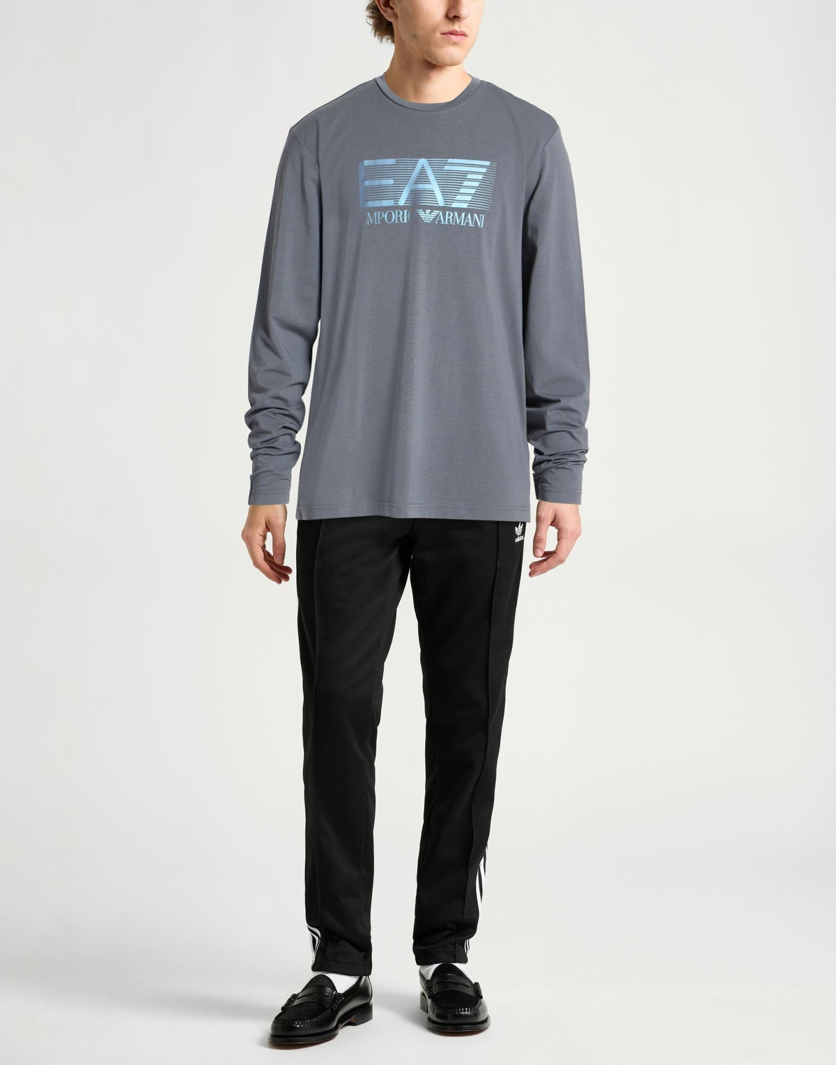 Ea7 Mens T-shirt in Grey