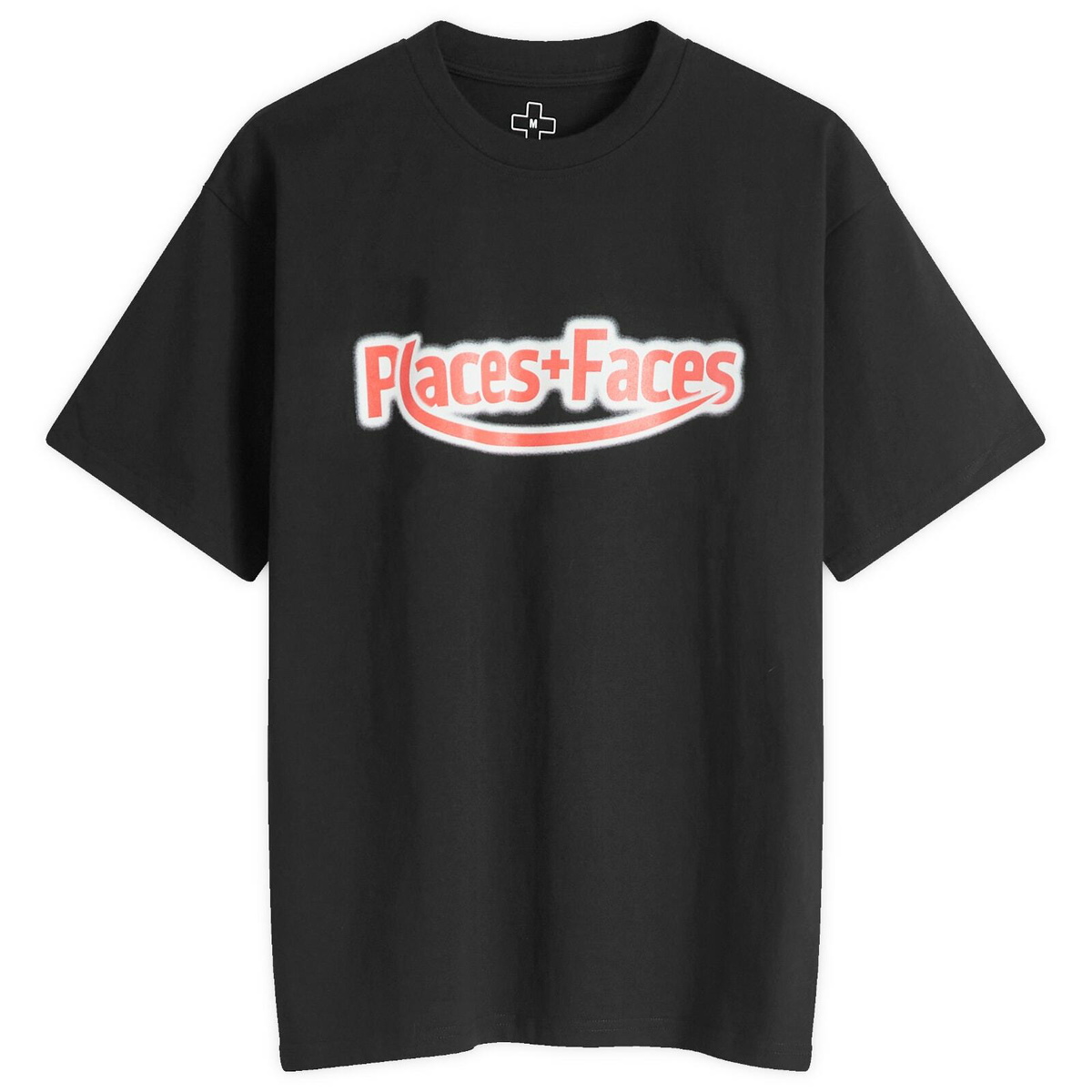 PLACES+FACES Black Old English T-Shirt PLACES+FACES