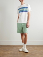 Missoni - Printed Cotton-Jersey T-Shirt - White