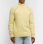 Alanui - Appliquéd Cashmere Rollneck Sweater - Yellow