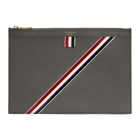 Thom Browne Grey Small Tablet Holder