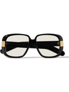 Gucci Eyewear - Pineapple Square-Frame Acetate Sunglasses