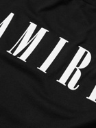 AMIRI - Logo-Appliquéd Cotton-Jersey T-Shirt - Black