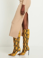 BALLY - 105mm Barbra Python Print Tall Boots