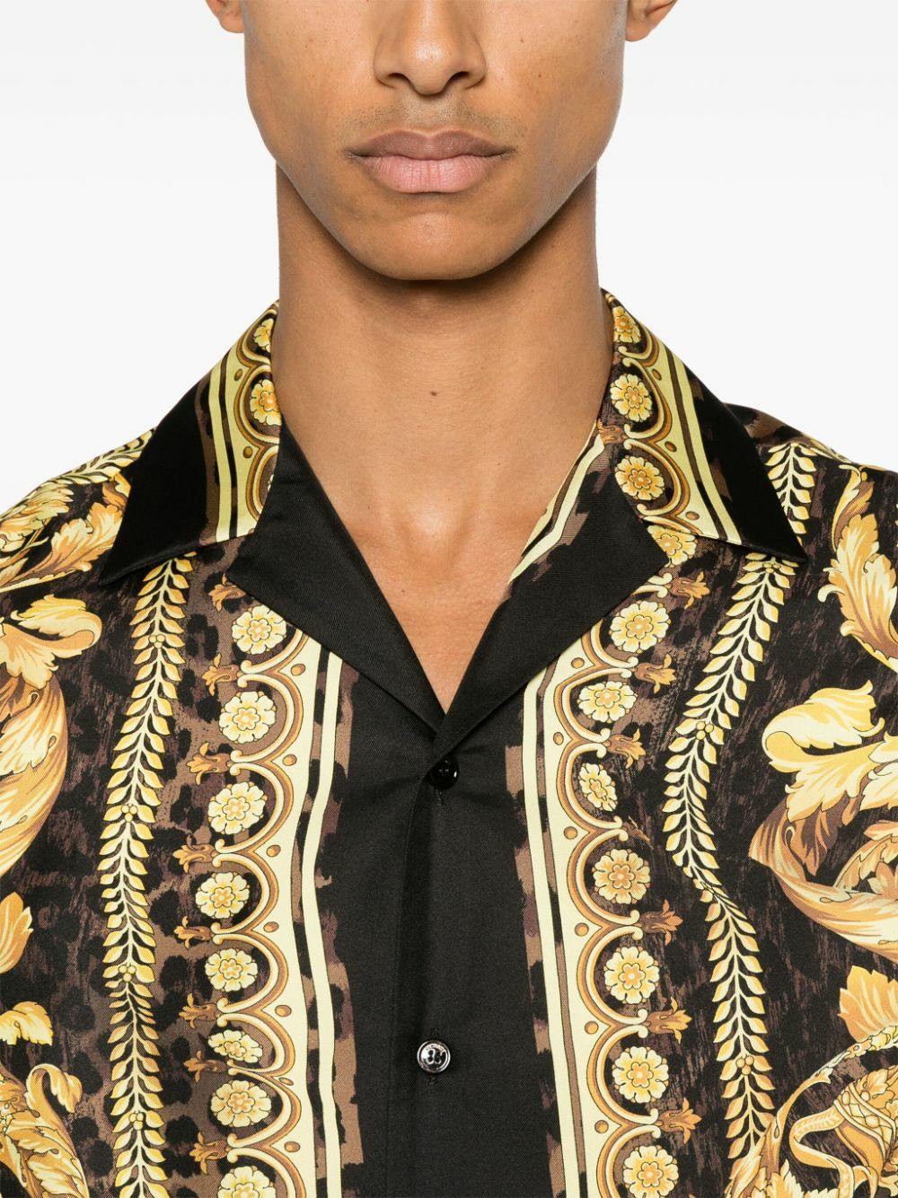 Versace Wild Barocco-Print Shirt