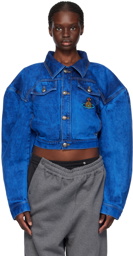 Vivienne Westwood Blue Boxer Denim Jacket