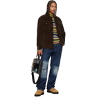 Polo Ralph Lauren Brown Fleece-Lined Corduroy Over Shirt