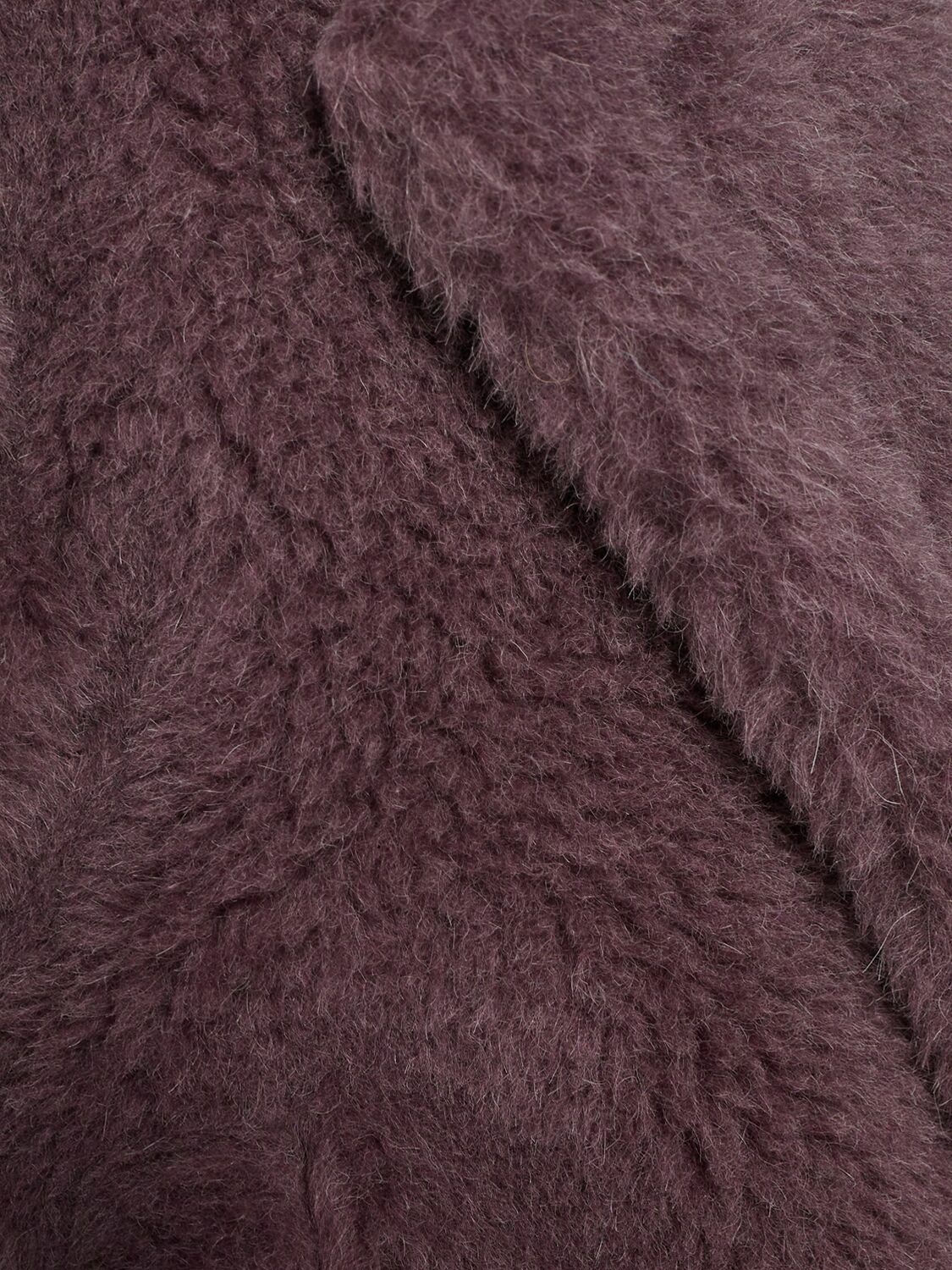 【送料&関税込】Max Mara Fuxia Teddy Short Coat Short Teddy Bear Icon Coat in alpaca and wool, black