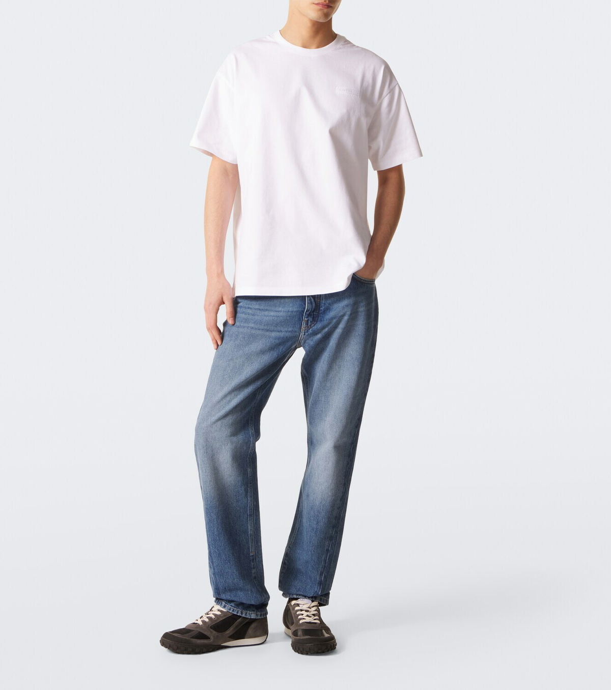 Givenchy Glide suede-trimmed sneakers