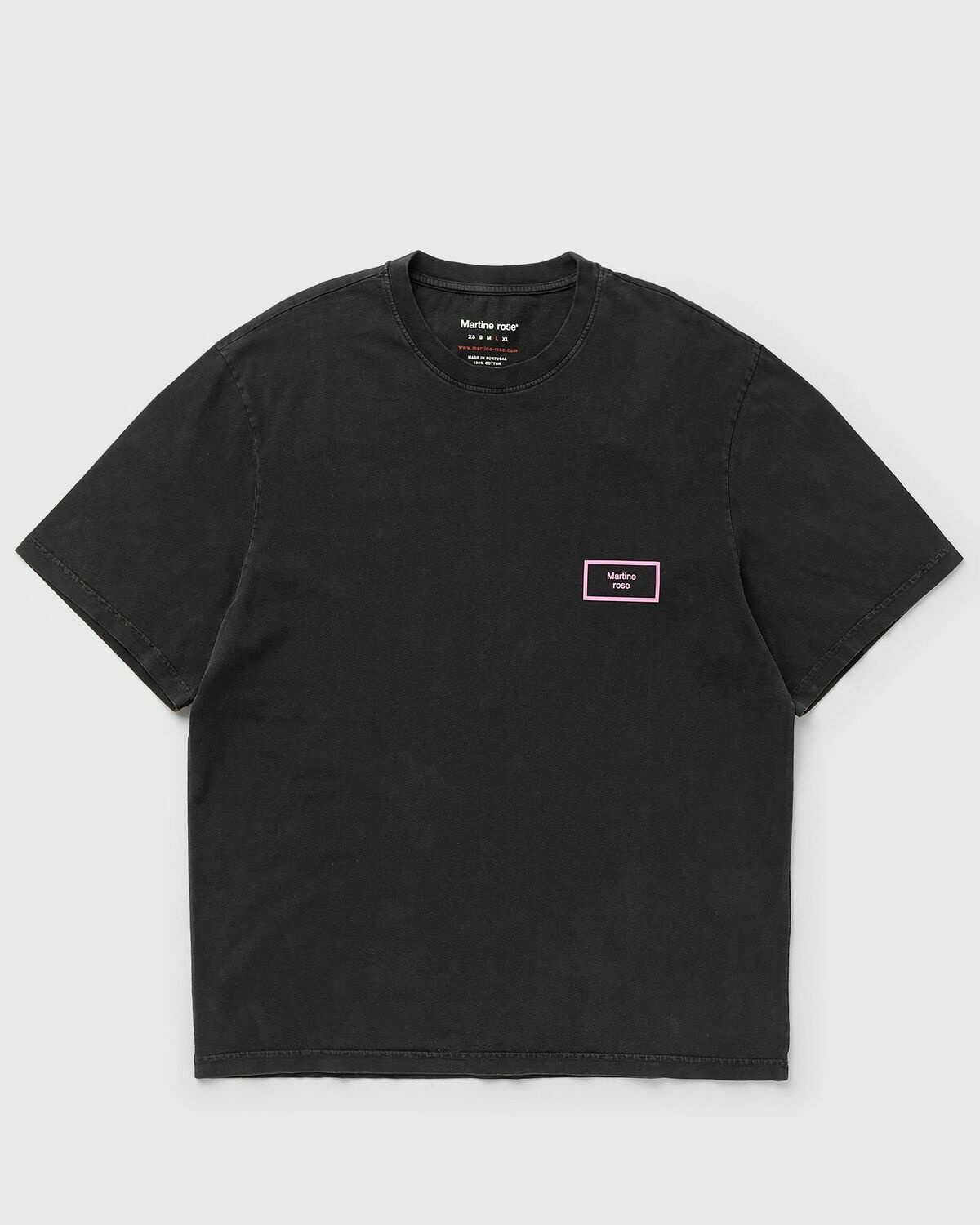 Tシャツ・カットソー MARTINE ROSE Men T Shirts 646JE01001JCO Black Martine Rose Classic T-Shirt - Black | Garmentory