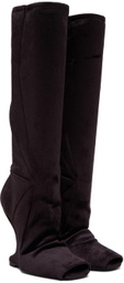 Rick Owens Lilies Purple Cantilever 11 Boots