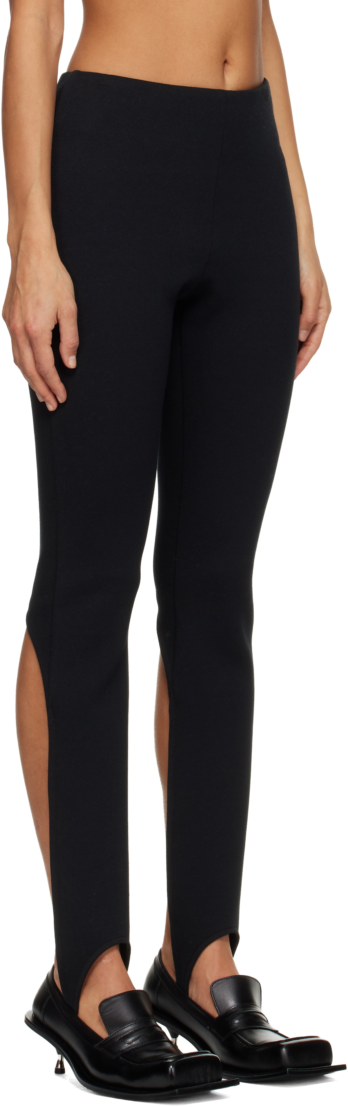 FIDAN NOVRUZOVA Black Inka Stirrup Leggings