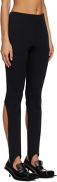 FIDAN NOVRUZOVA Black Inka Stirrup Leggings