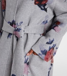 Erdem Floral wool coat