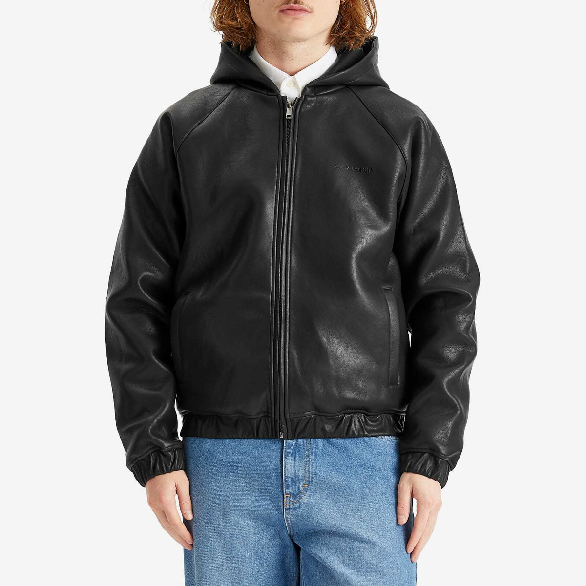 Daily Paper Men's PU Scuba Jacket in Black