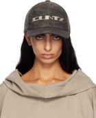 Rick Owens DRKSHDW Gray Concordians Baseball Cap
