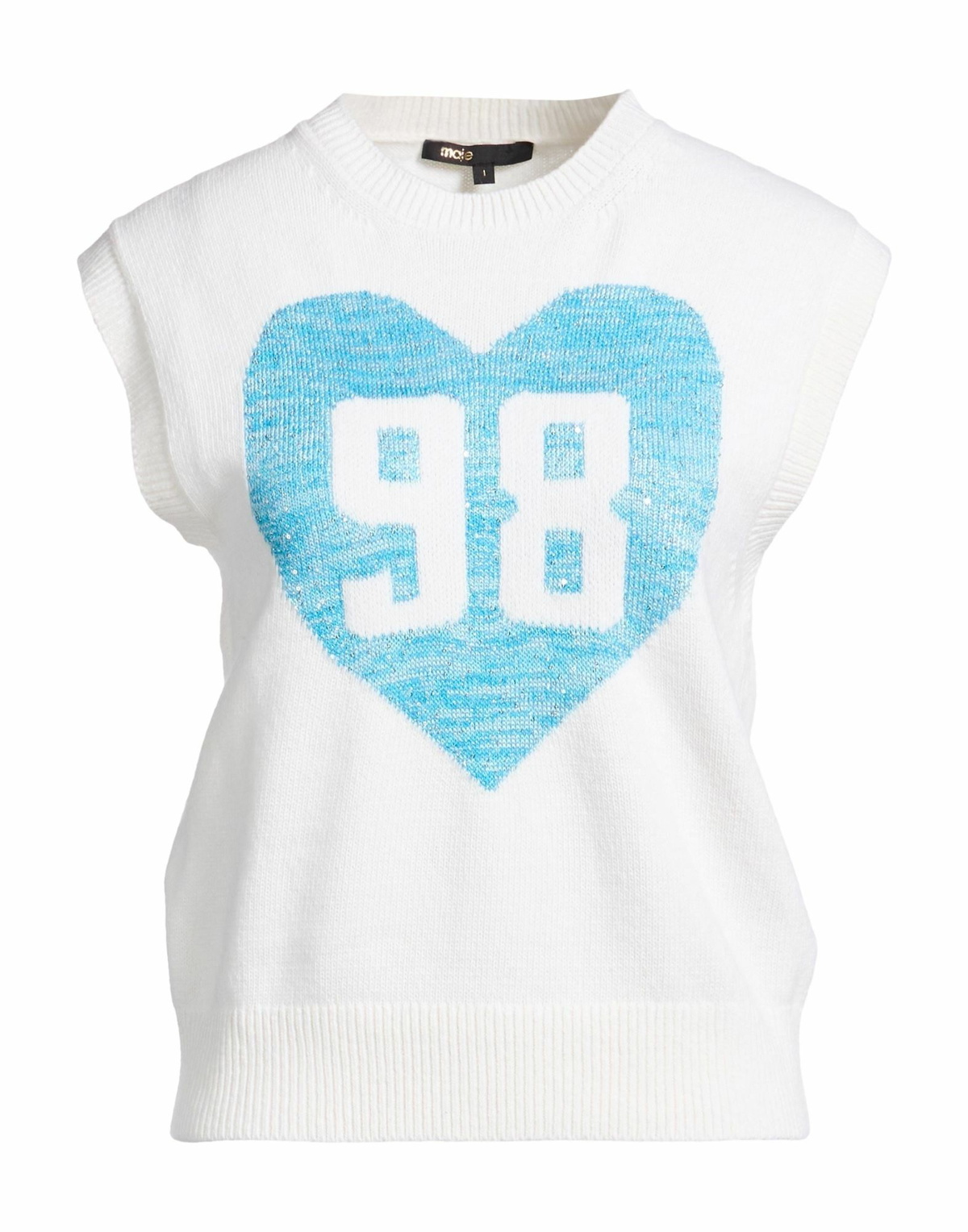 Maje Womens Sweater Ivory