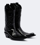 Acne Studios Bouni leather cowboy boots
