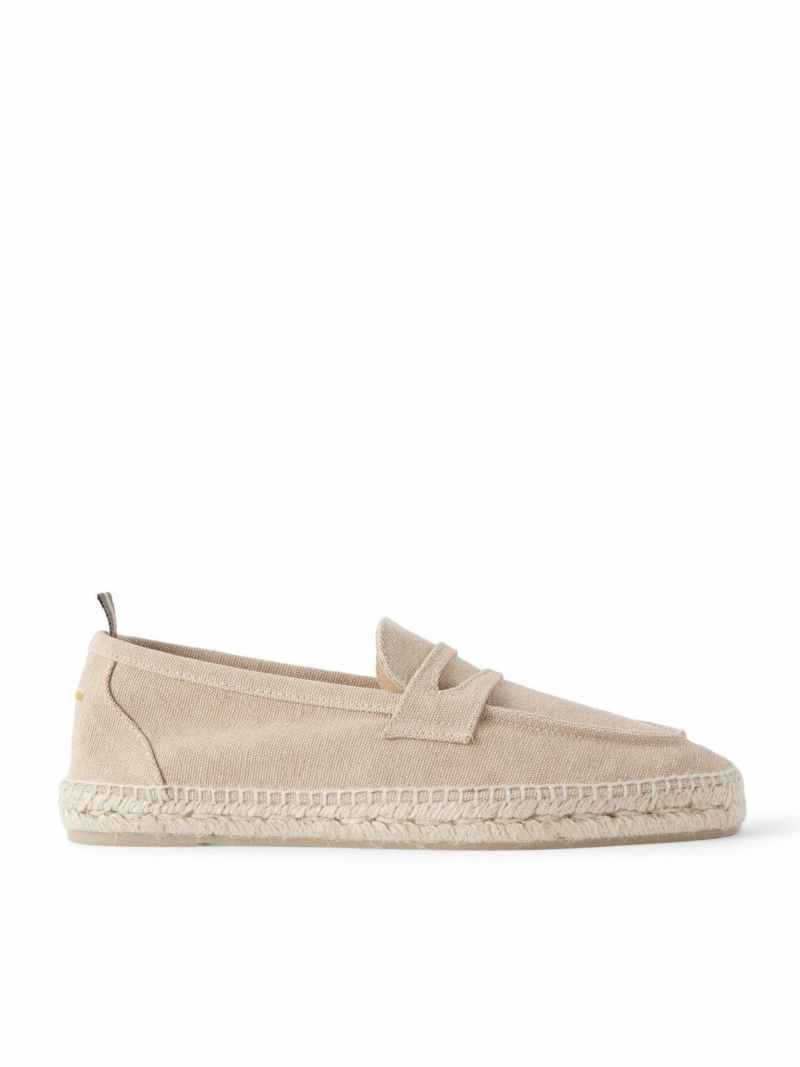 Castañer - Nacho Washed-Canvas Espadrilles - Neutrals