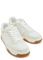 Valentino Garavani VG New Sneaker 1 Panelled Suede Sneakers White