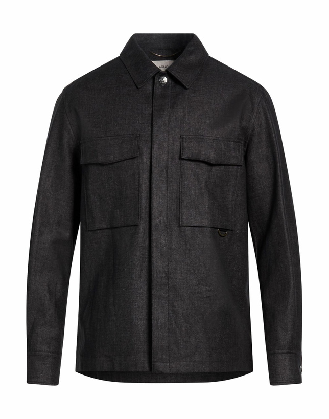 Photo: Agnona Mens Shirt Midnight in Blue