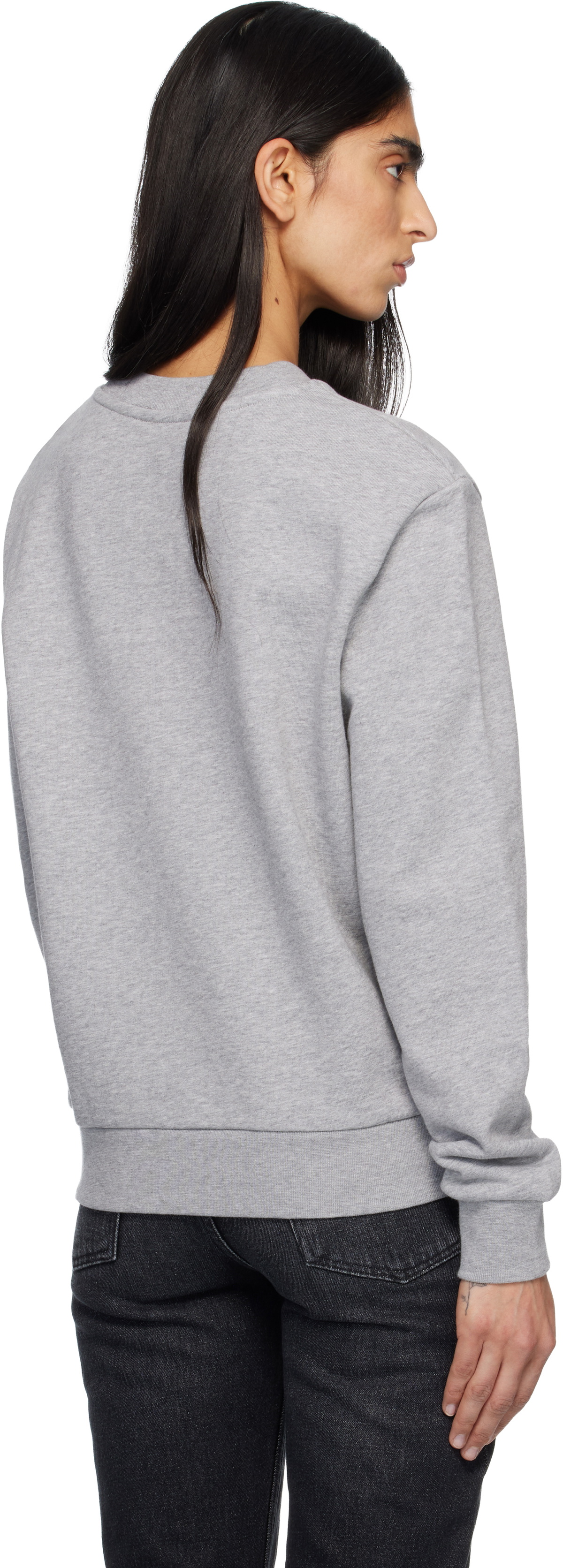 A.P.C. Gray Standard Grand 'VPC' Sweatshirt