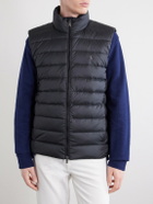 Polo Ralph Lauren - Logo-Embroidered Quilted Shell Down Gilet - Black