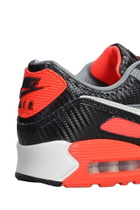 Nike Air Max 90 Sneakers In Grey Leather And Fabric