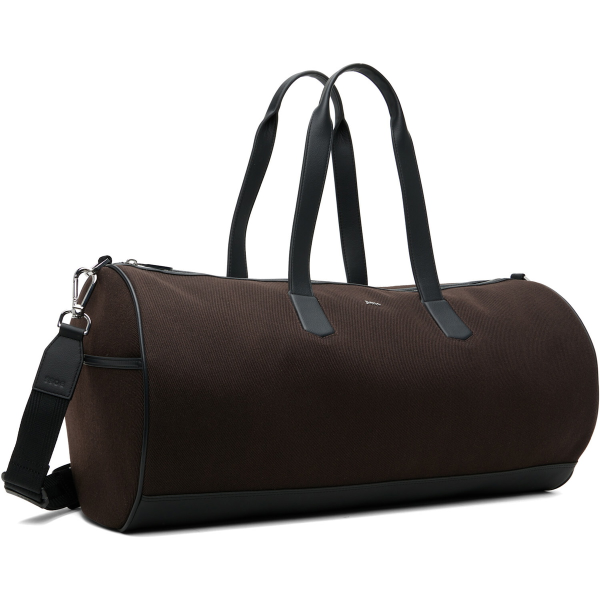 BOSS Brown Twill Duffle Bag