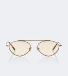 Brunello Cucinelli Sartorial Sunset oval sunglasses