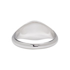 A.P.C. Silver P Initial Ring
